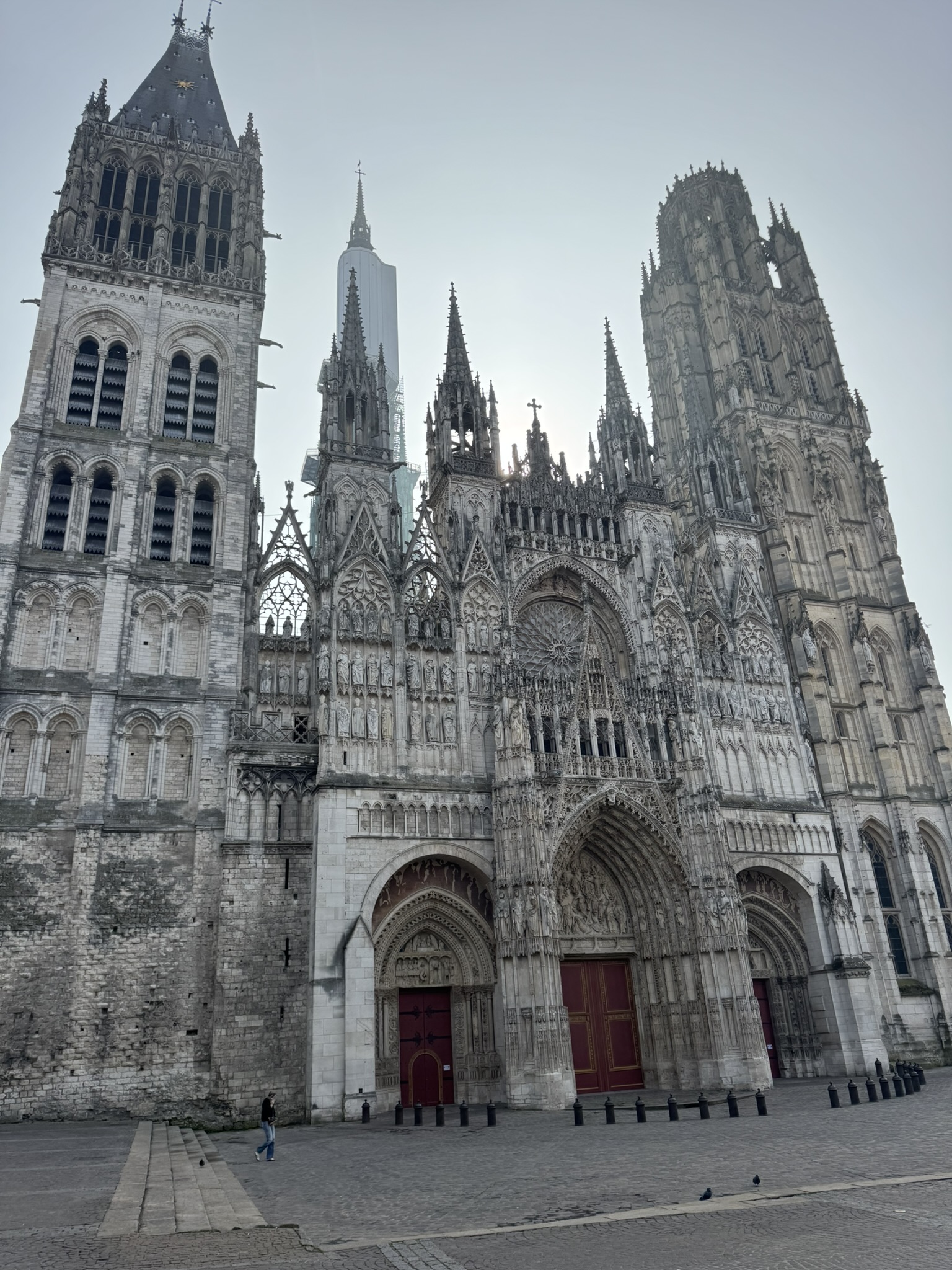 Rouen Cathedral facade linked to Monet on a family France road trip